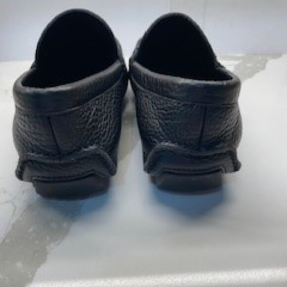 BALLY Waldorf Black Calf Leather Driver Loafers -MENS SZ 8 1/2 US - Picture 6 of 8